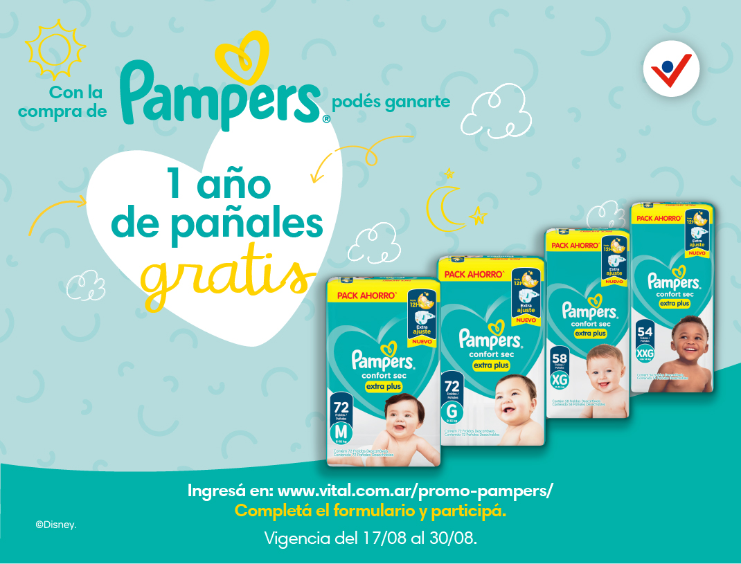 Promo Pampers Supermayorista Vital