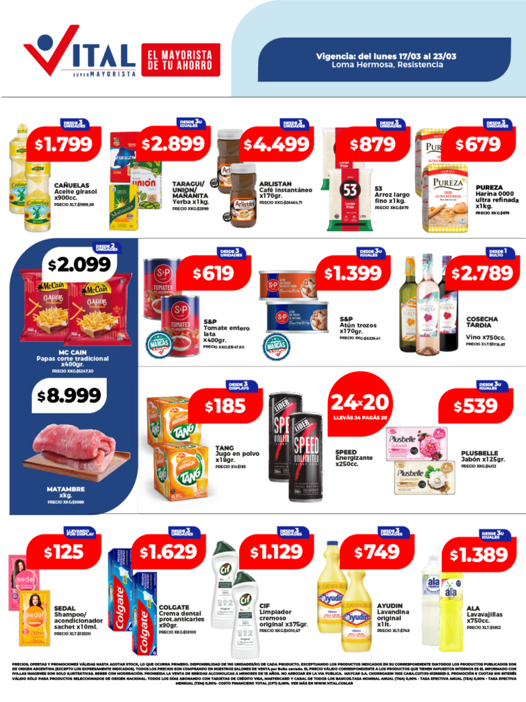 Folleto de ofertas destacadas 