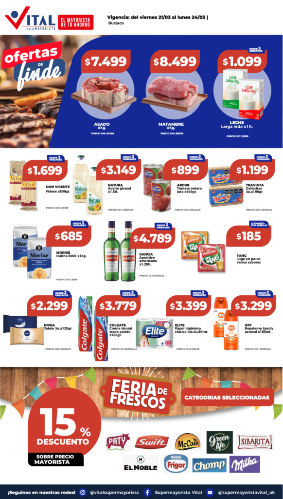 Folleto de ofertas destacadas 