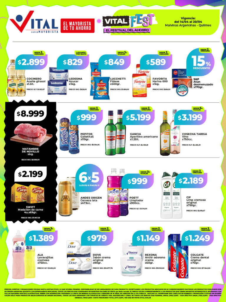 Folleto de ofertas destacadas 