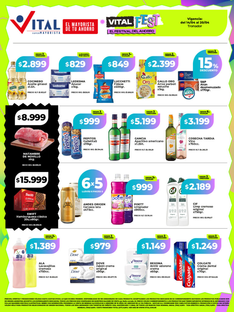 Folleto de ofertas destacadas 