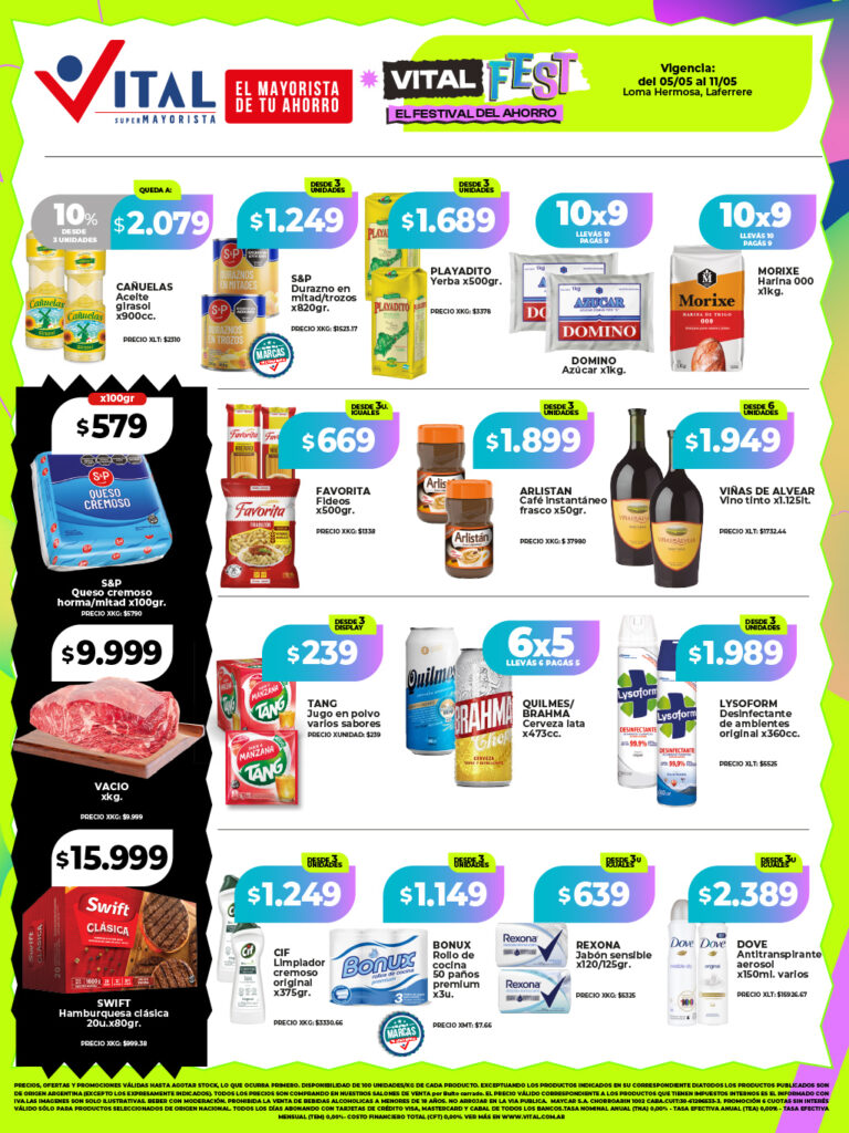 Folleto de ofertas destacadas 