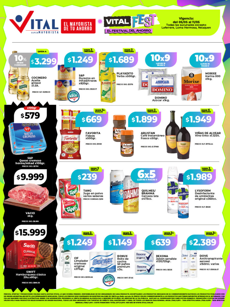 Folleto de ofertas destacadas 