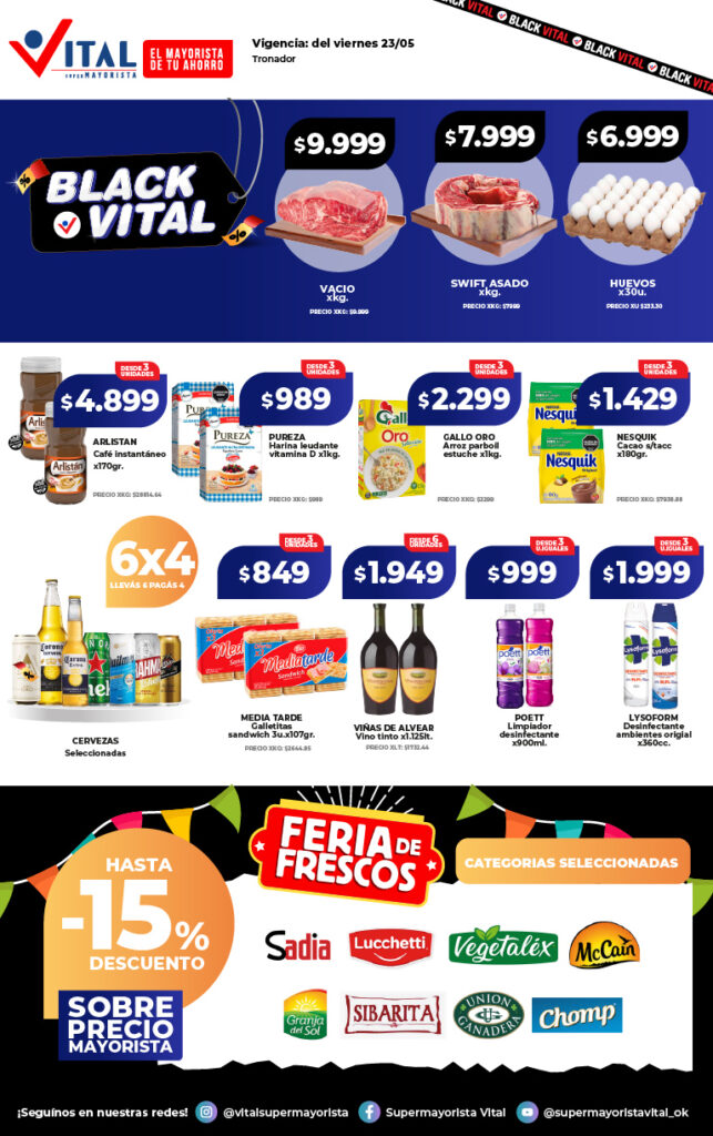 Folleto de ofertas destacadas 