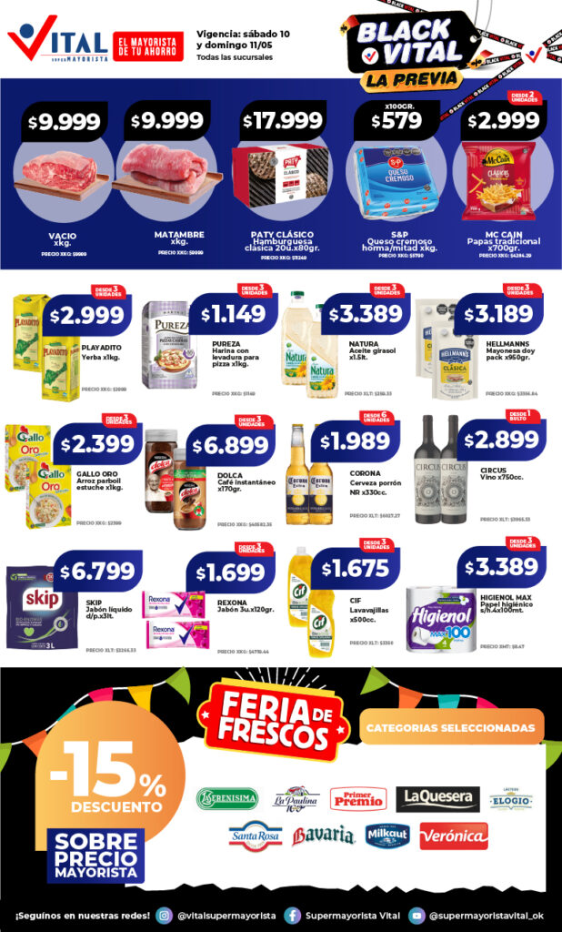 Folleto de ofertas destacadas 