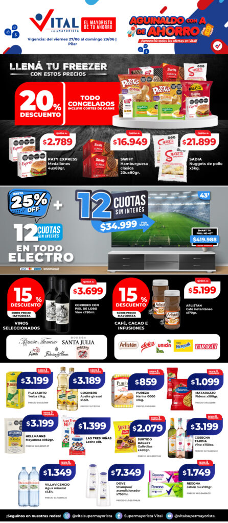 Folleto de ofertas destacadas