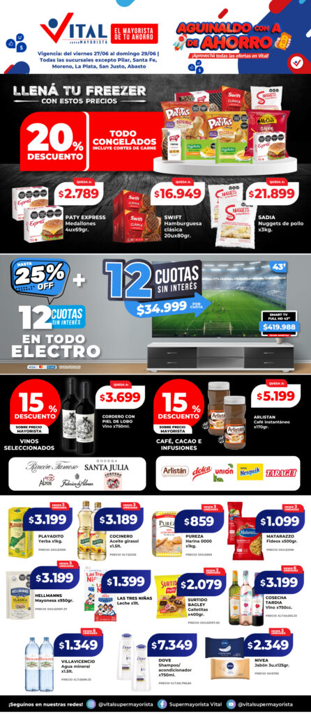 Folleto de ofertas destacadas