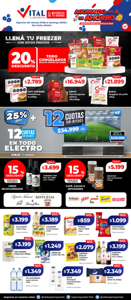 Folleto de ofertas destacadas
