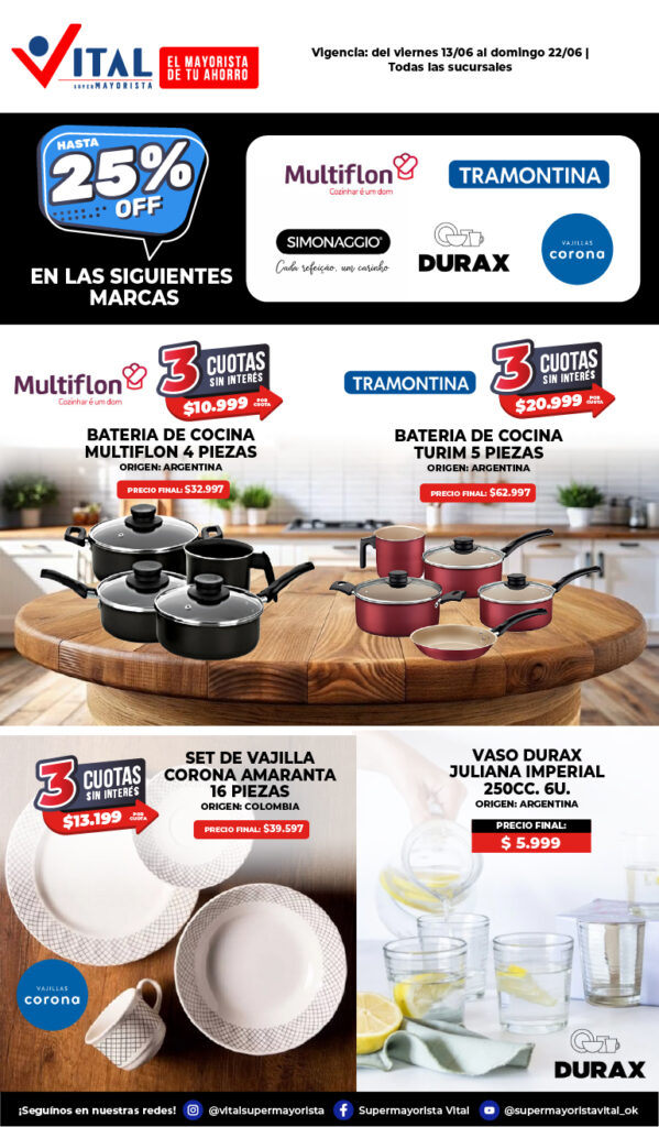 Folleto de ofertas destacadas
