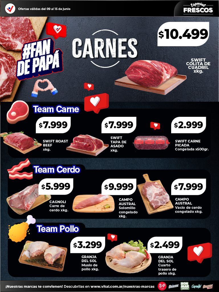 Folleto de ofertas destacadas 