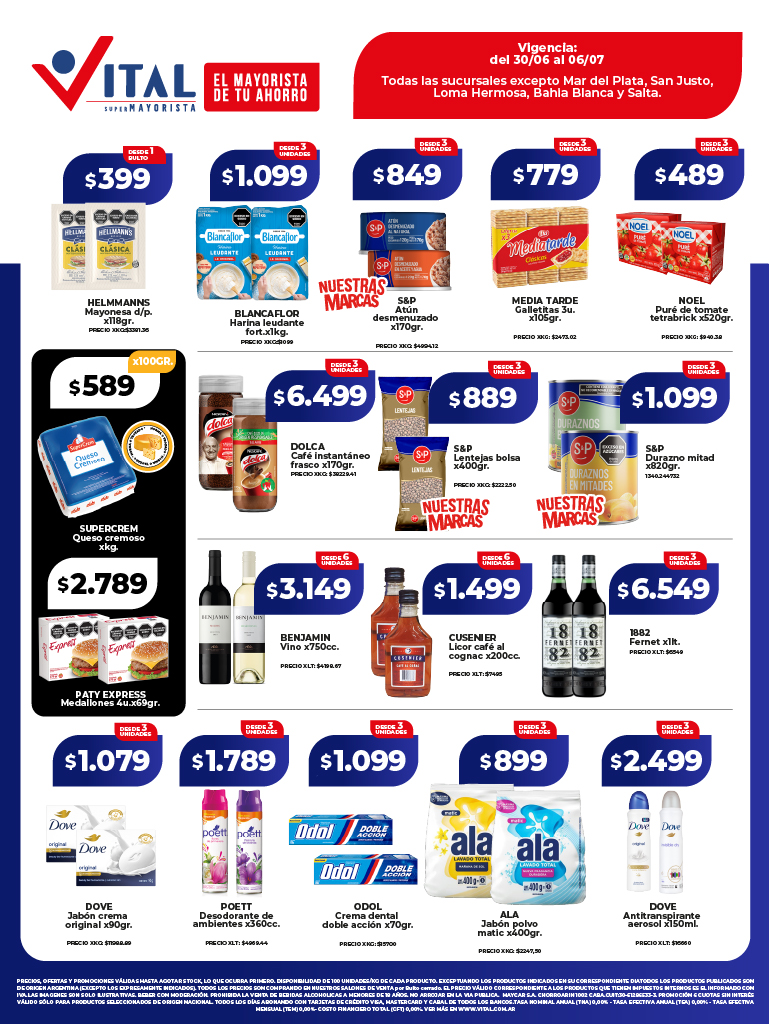 Folleto de ofertas destacadas 