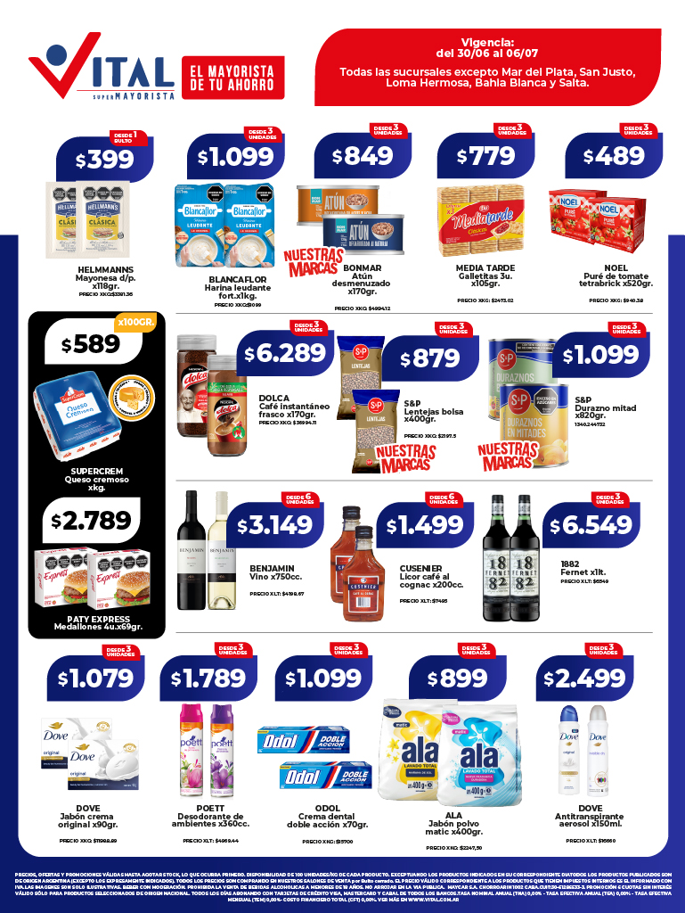 Folleto de ofertas destacadas 
