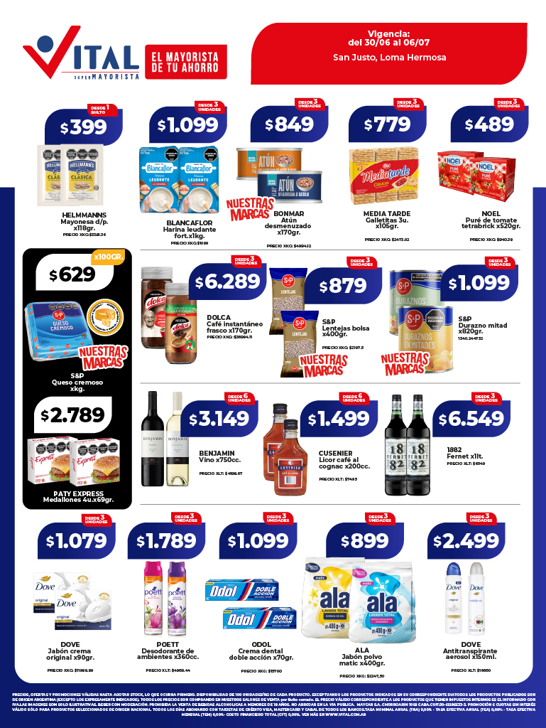 Folleto de ofertas destacadas 