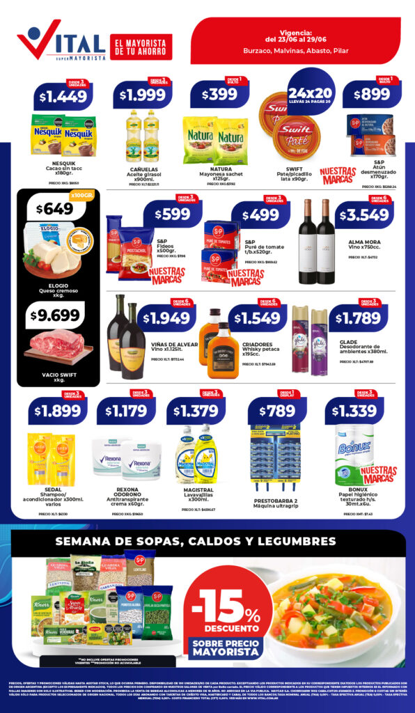 Folleto de ofertas destacadas
