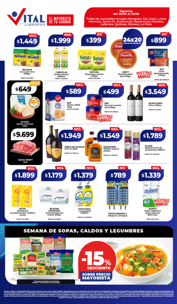 Folleto de ofertas destacadas 