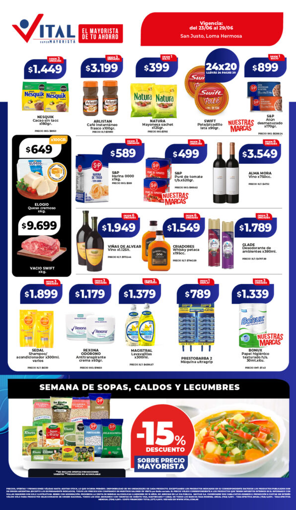 Folleto de ofertas destacadas 