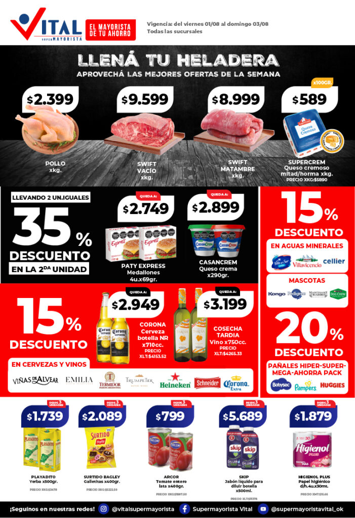Folleto de ofertas destacadas 
