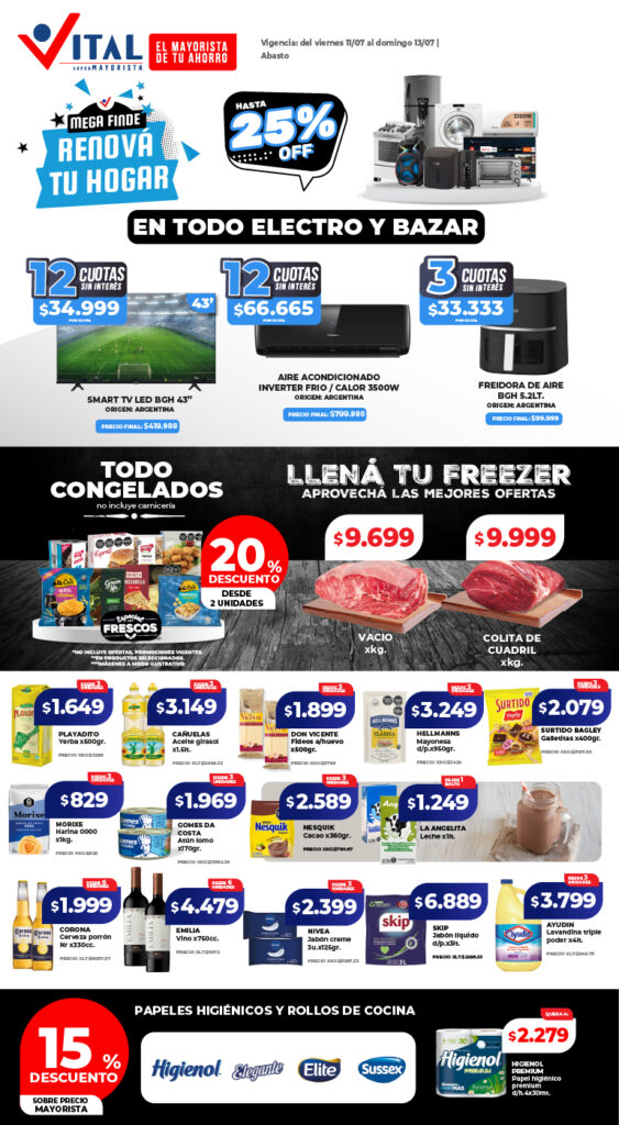 Folleto de ofertas destacadas 
