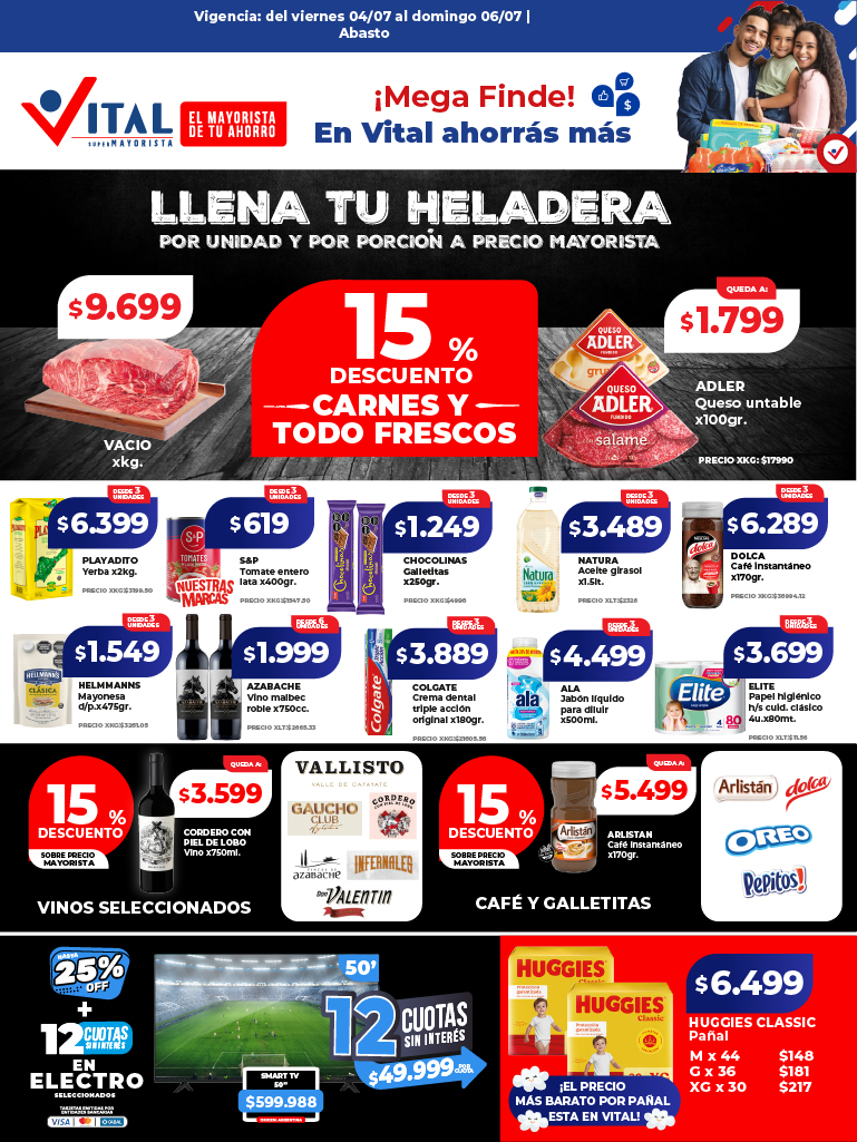 Folleto de ofertas destacadas 