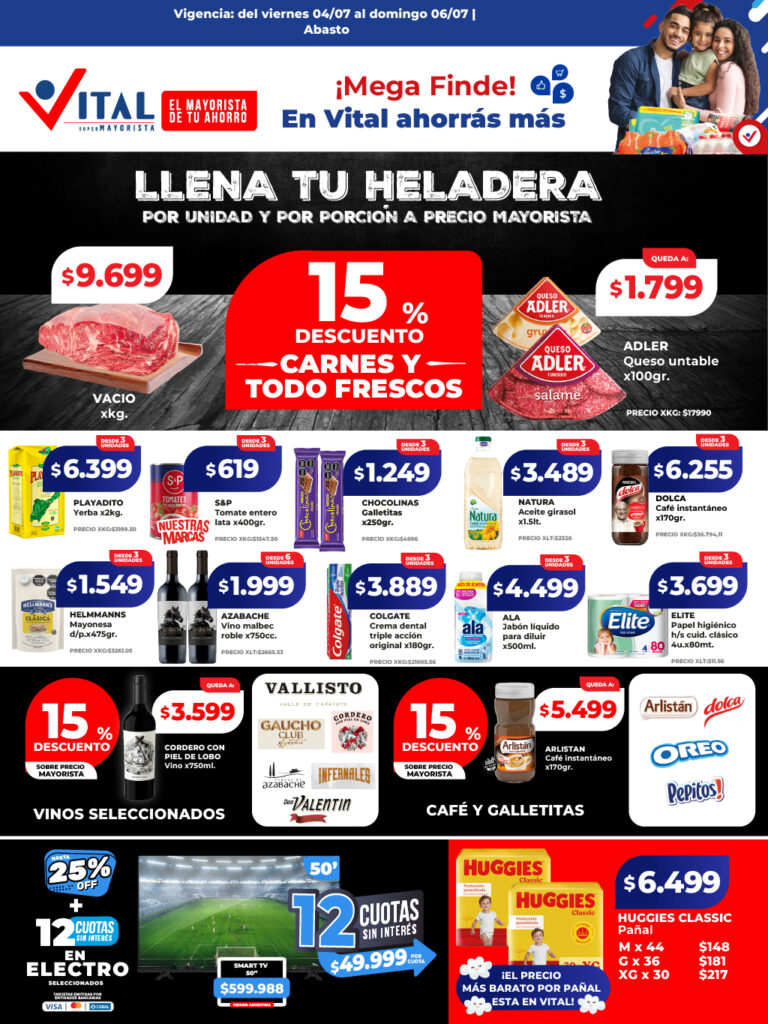 Folleto de ofertas destacadas