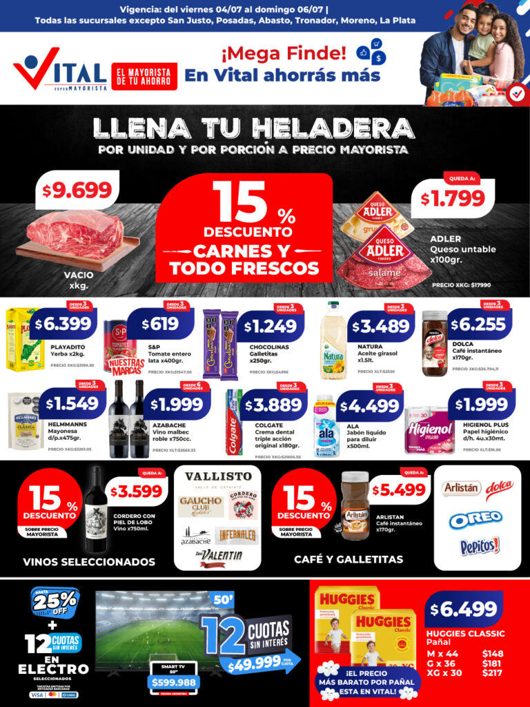Folleto de ofertas destacadas