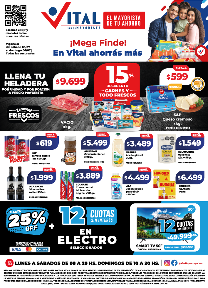 Folleto de ofertas destacadas 