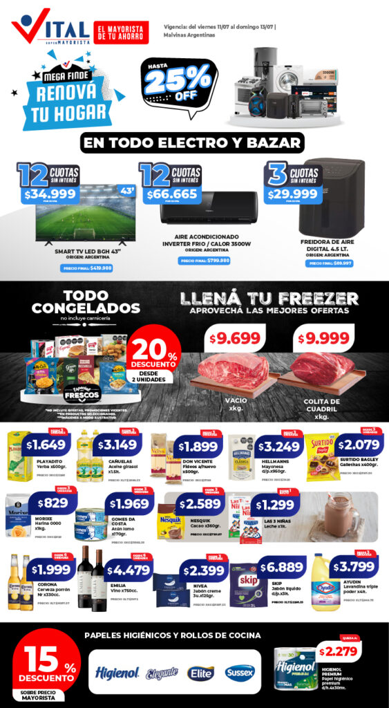 Folleto de ofertas destacadas