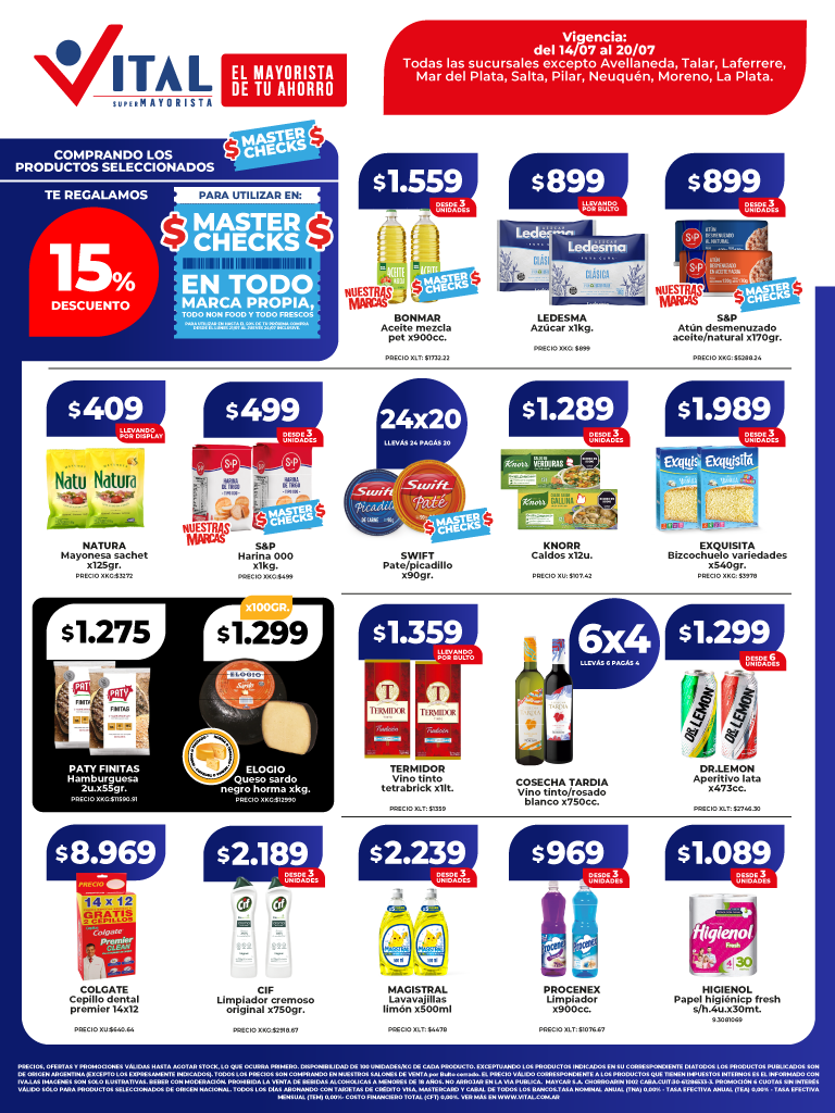 Folleto de ofertas destacadas 