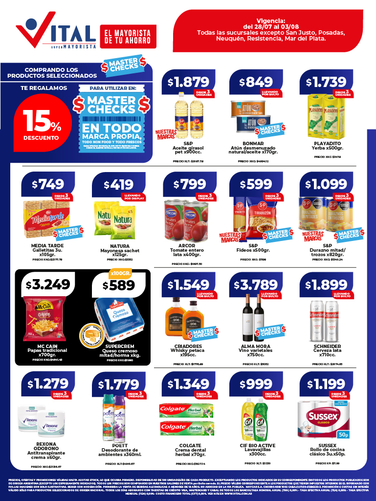 Folleto de ofertas destacadas 