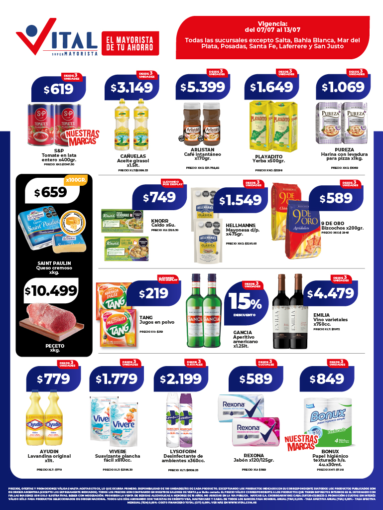 Folleto de ofertas destacadas 