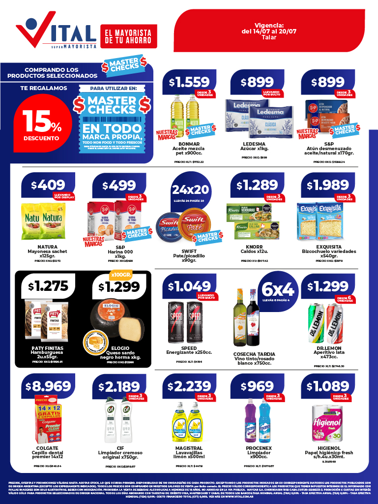 Folleto de ofertas destacadas 