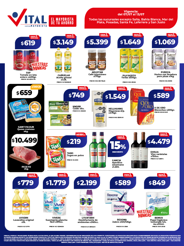 Folleto de ofertas destacadas 