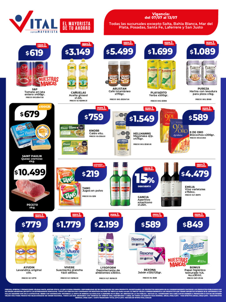 Folleto de ofertas destacadas 