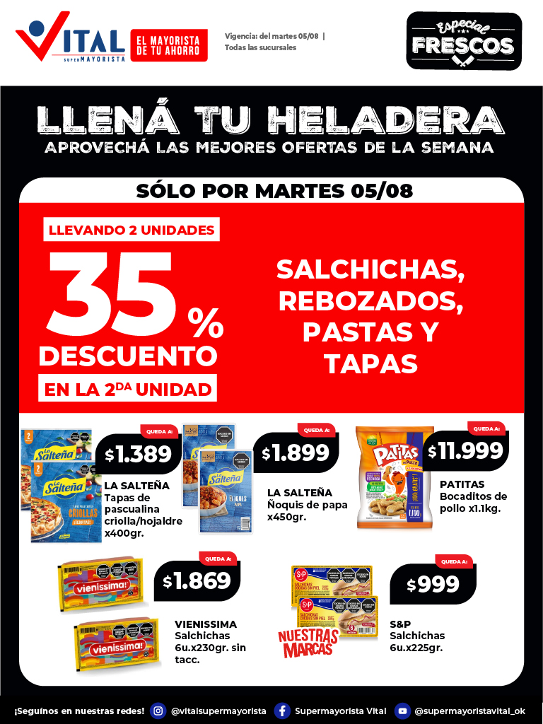 Folleto de ofertas destacadas 