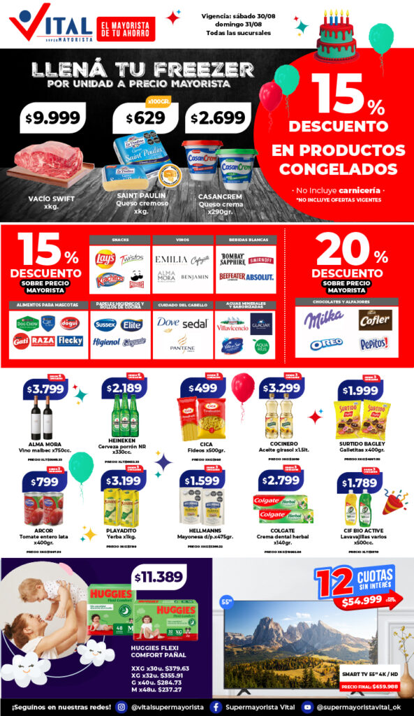 Folleto de ofertas destacadas 