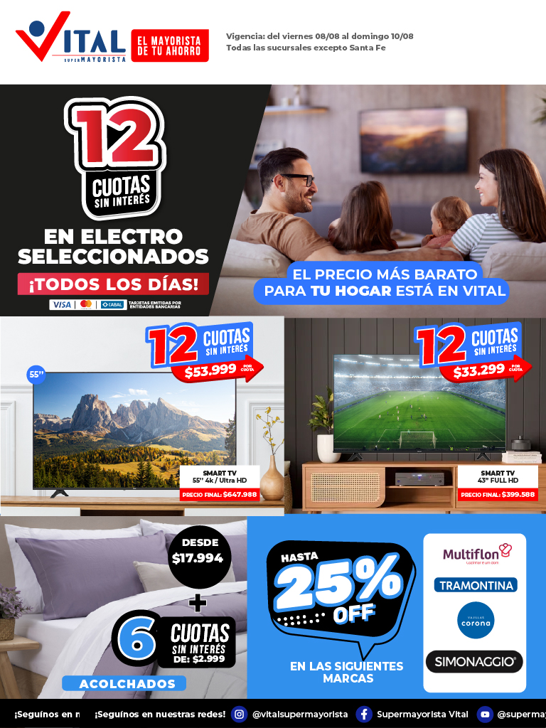 Folleto de ofertas destacadas 