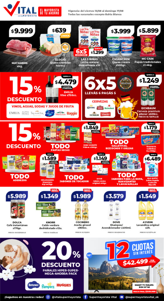 Folleto de ofertas destacadas 