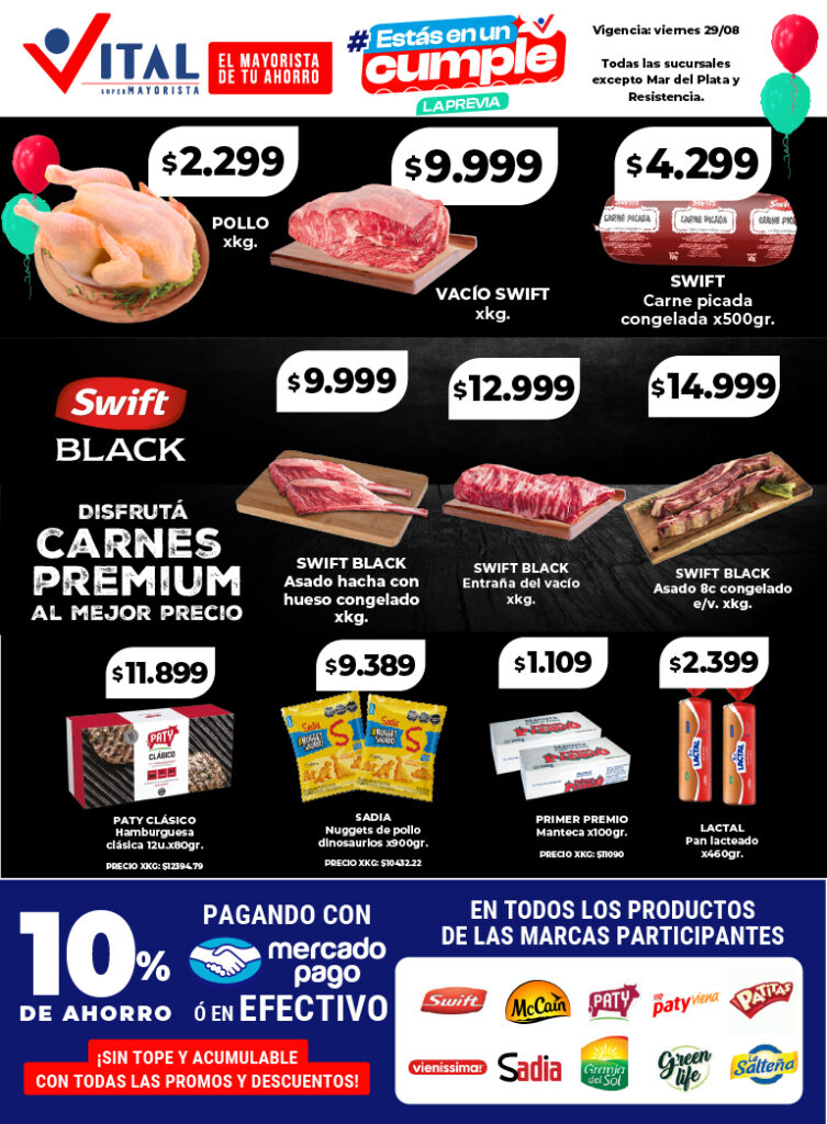 Folleto de ofertas destacadas 