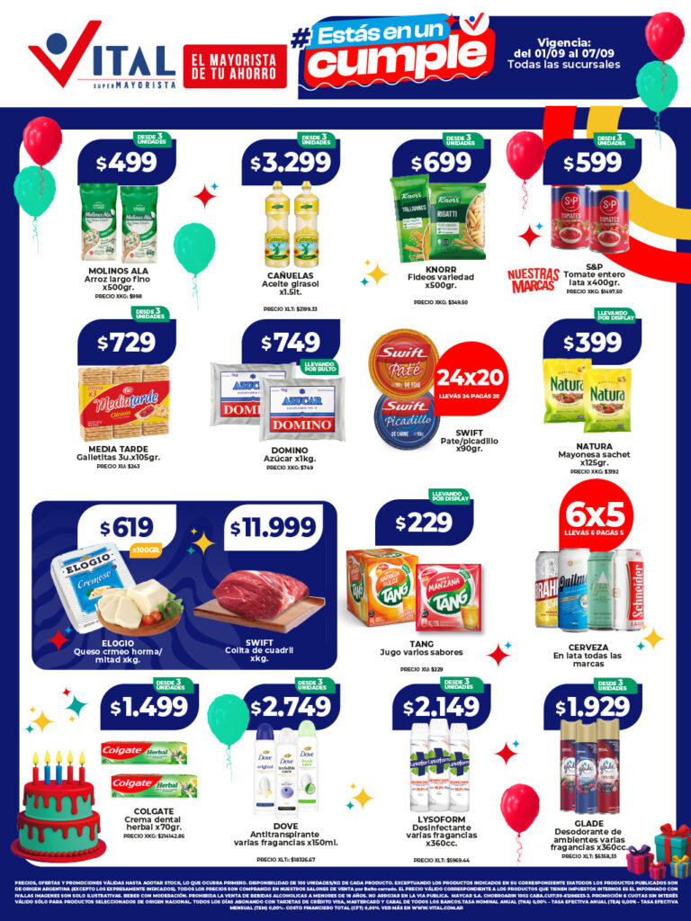 Folleto de ofertas destacadas 