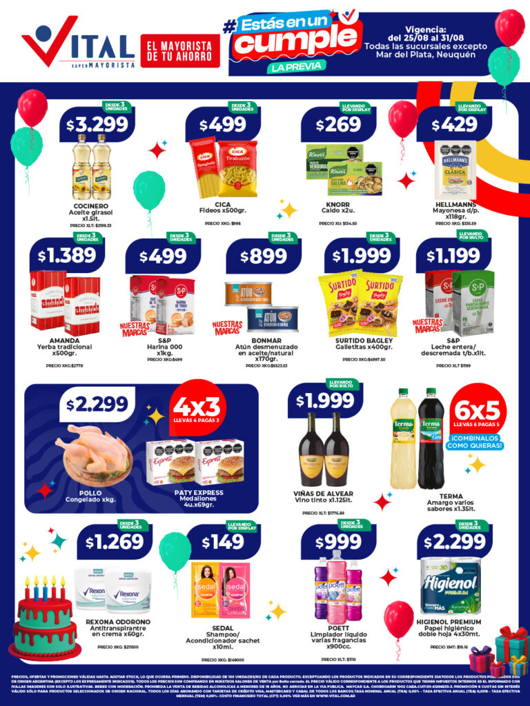 Folleto de ofertas destacadas 