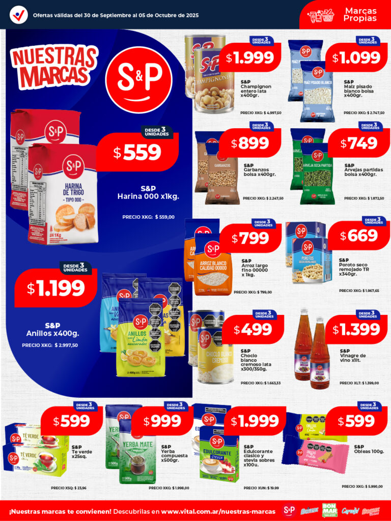 Folleto de ofertas destacadas 