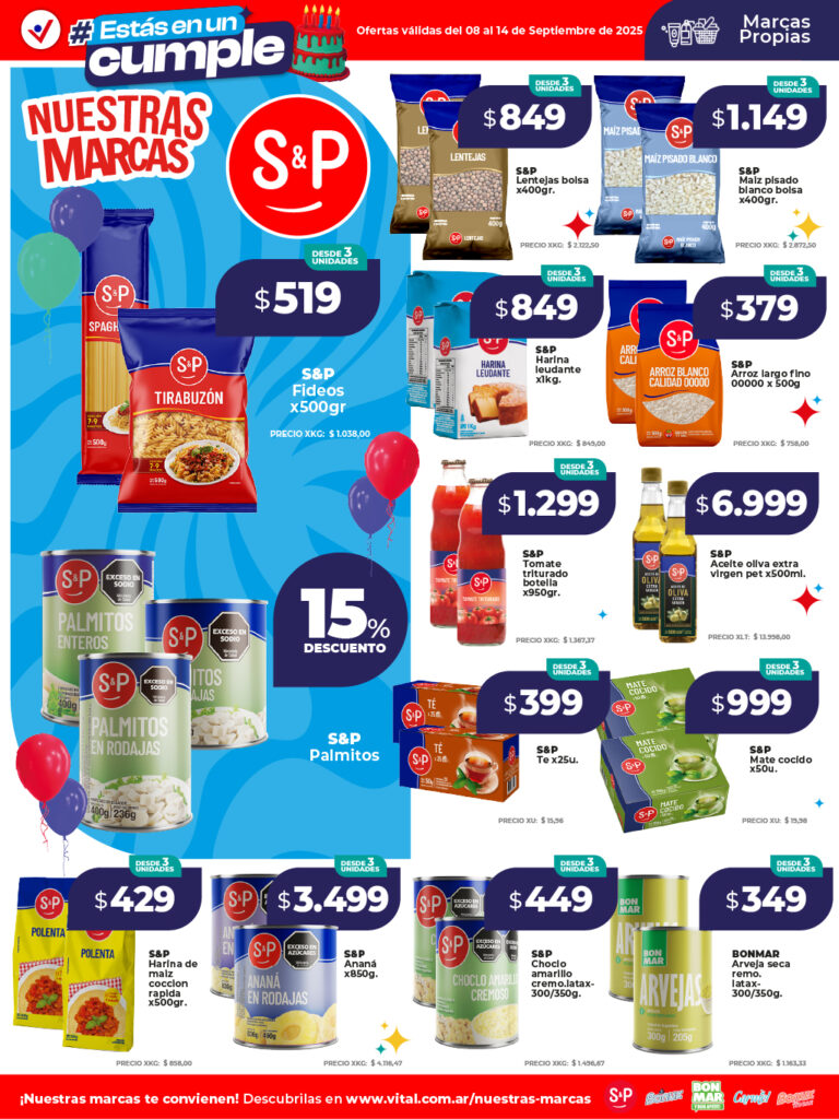 Folleto de ofertas destacadas 