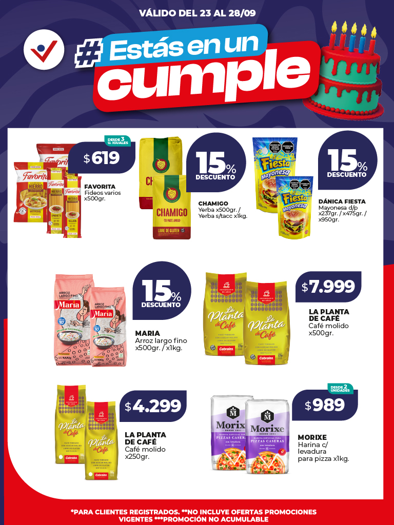 Folleto de ofertas destacadas 