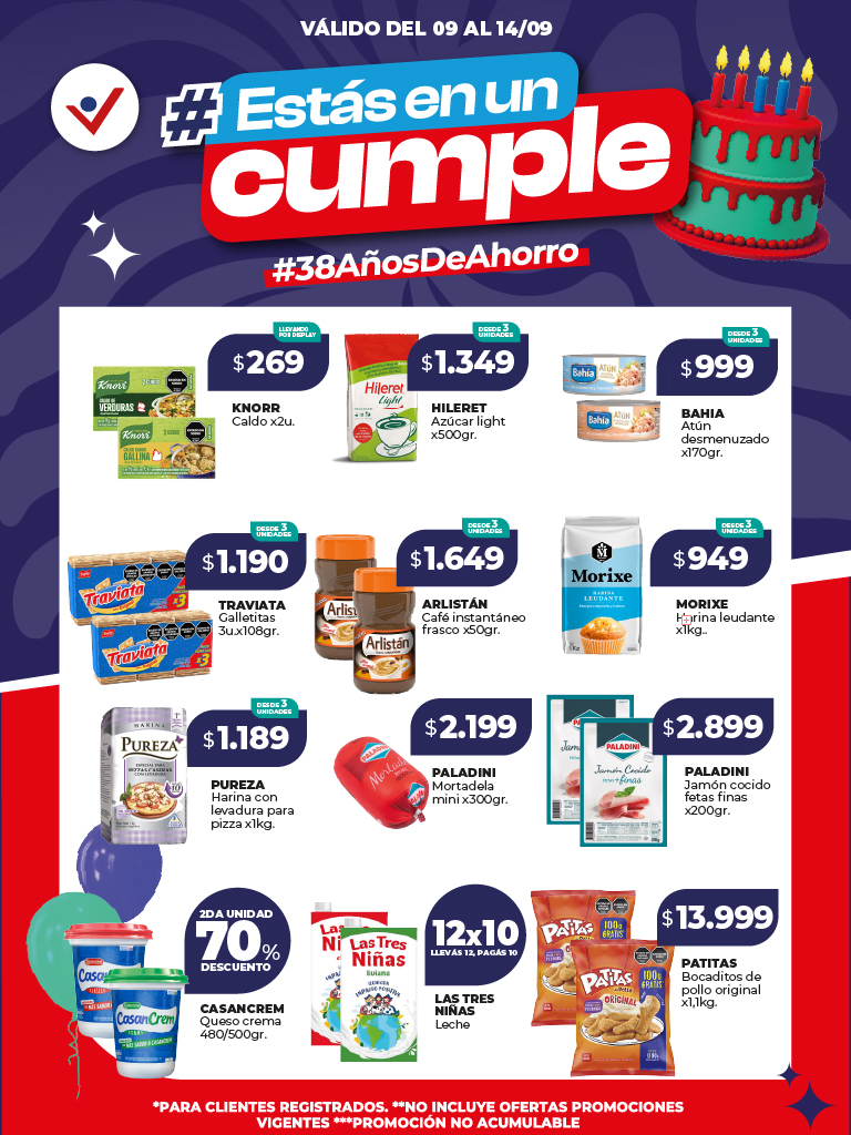 Folleto de ofertas destacadas 