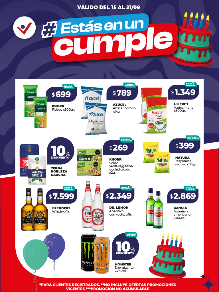 Folleto de ofertas destacadas 