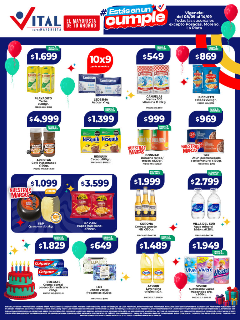 Folleto de ofertas destacadas 