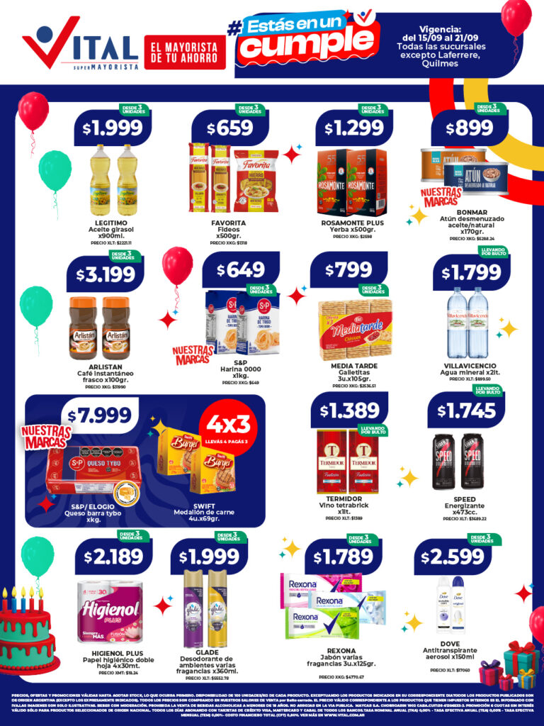 Folleto de ofertas destacadas 