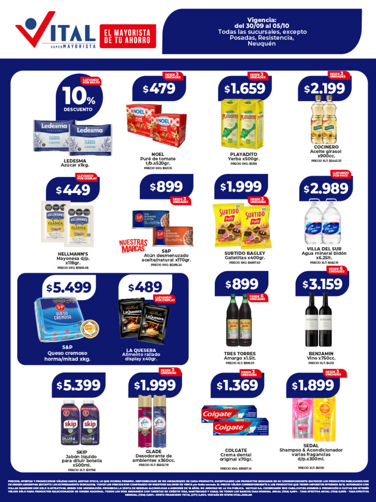 Folleto de ofertas destacadas 