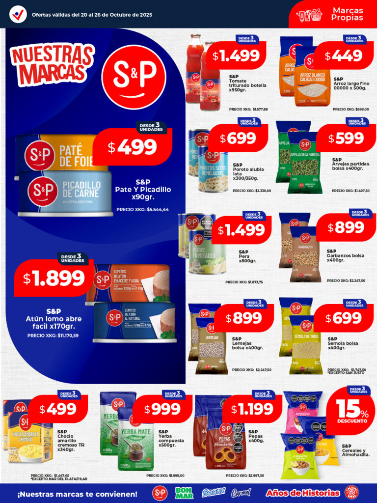 Folleto de ofertas destacadas 