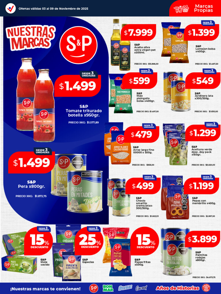 Folleto de ofertas destacadas 